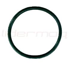 Correa de goma lisa punta amarillo / blanco