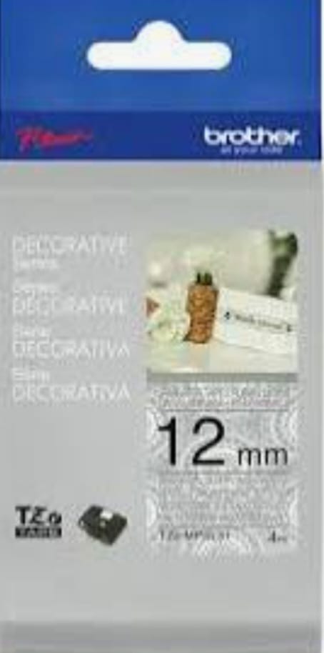 Cartucho decorativo plateado TZE