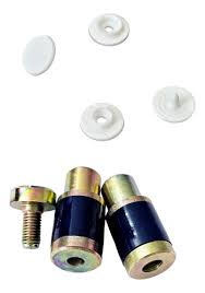 Matriz Plastico Snap 10-10 (3 piezas metalicas c/resorte)