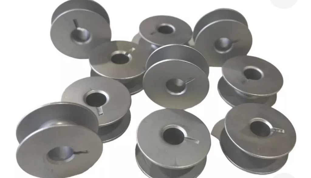 Carretel aluminio recta industrial