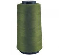 Hilo de coser verde militar x 2000 m