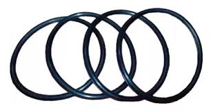 [AME00065] Correa de goma lisa grande