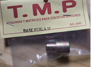 [AME00626] Matriz Base perla para doble aro 9 x